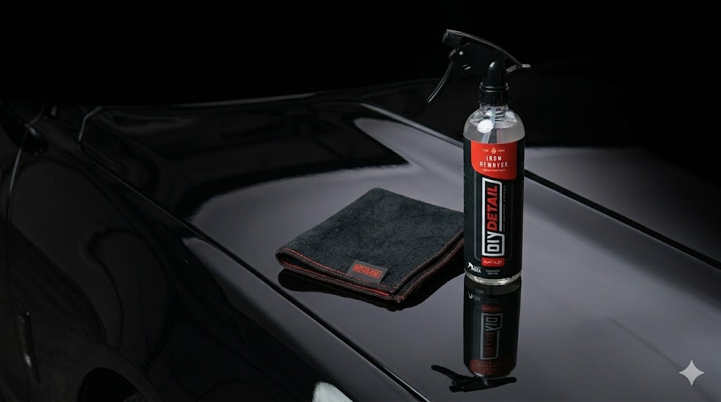 Clay bar paint decontamination treatment